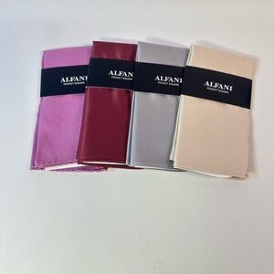 4/$25** 7 NEW/NWT Men’s Alfani Pocket Square Collection